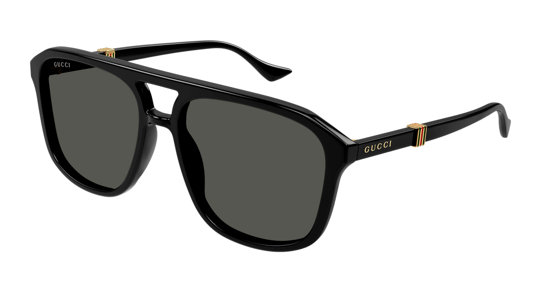 Lunettes de soleil gucci gg1494s 001 masculino taille 57mm - Vue principale