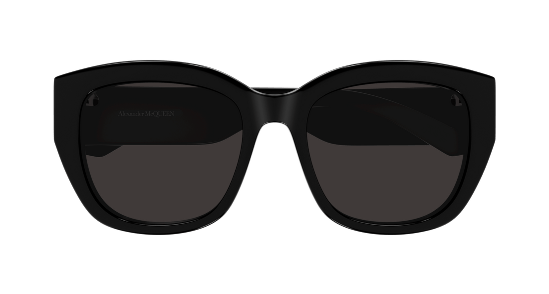 Óculos de sol alexander mcqueen am0451sa 001 femenino tamanho 55mm - Vista de detalhe