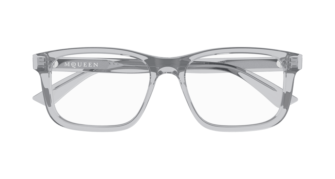 Brillen alexander mcqueen am0486o 009 azul rectangular / squared masculino größe 57mm - Detailansicht