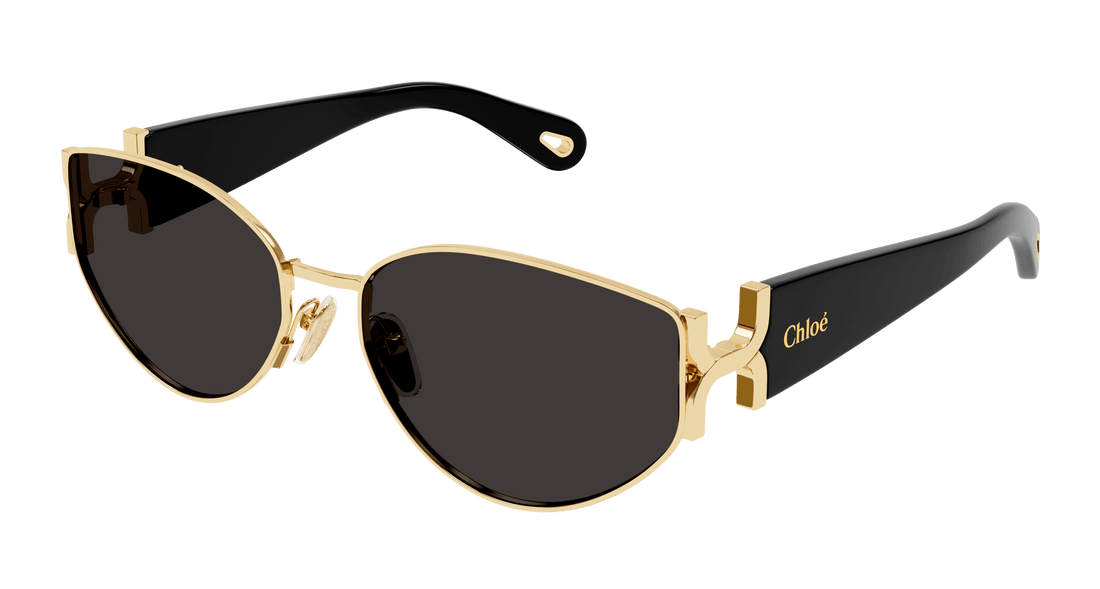 Sonnenbrillen chloé ch0260s 001 dorado round/oval/panthos femenino größe 59mm - Hauptansicht
