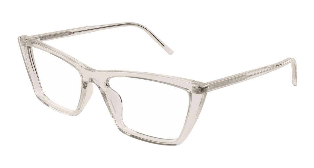Occhiali da vista saint laurent sl 737 mica thin opt 004 beige rectangular / squared femenino taglia 54mm - Vista principale