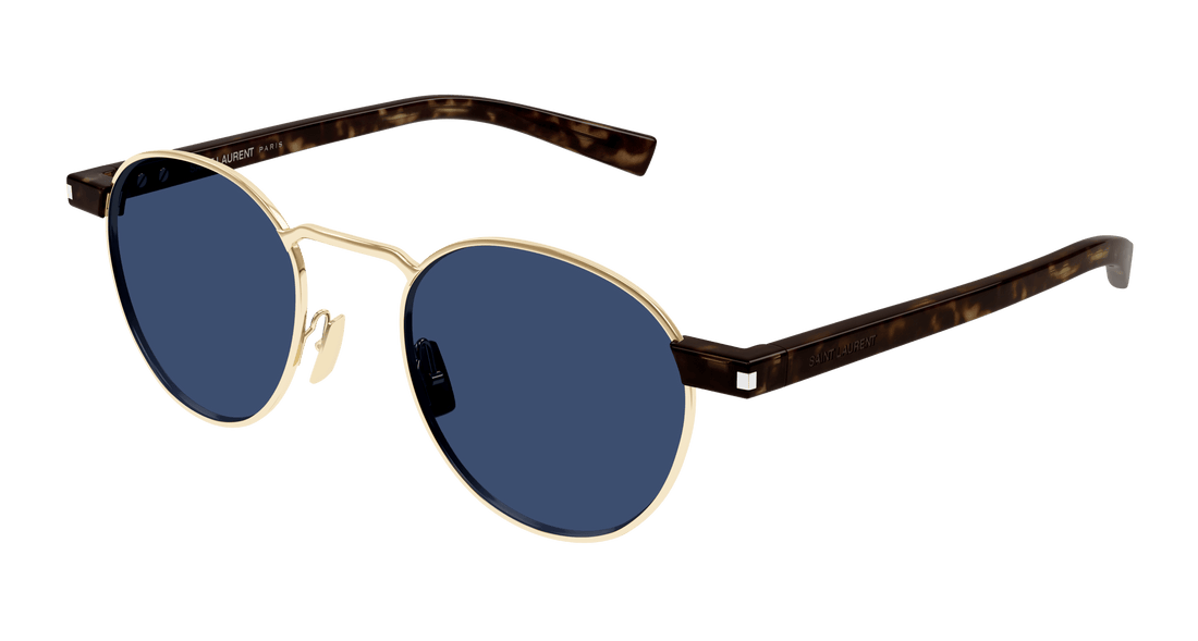 Sonnenbrillen saint laurent sl 707 004 dorado round/oval/panthos masculino größe 49mm - Hauptansicht