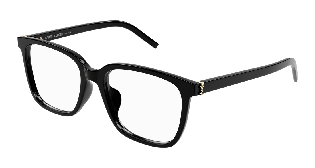 Brillen saint laurent sl m142/f 001 negro rectangular / squared femenino maat 54mm - Hoofdaanzicht
