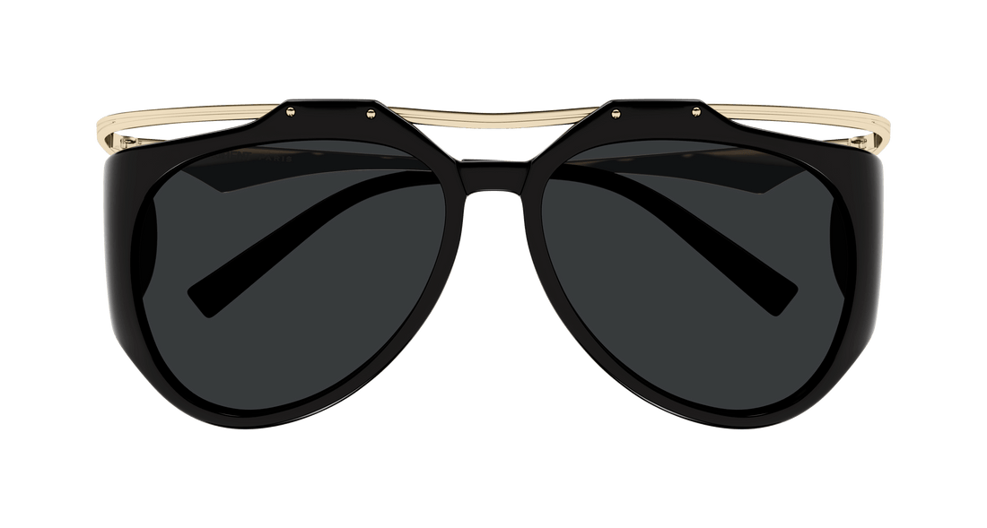 Sonnenbrillen saint laurent sl m137 amelia 001 negro pilot femenino größe 55mm - Detailansicht