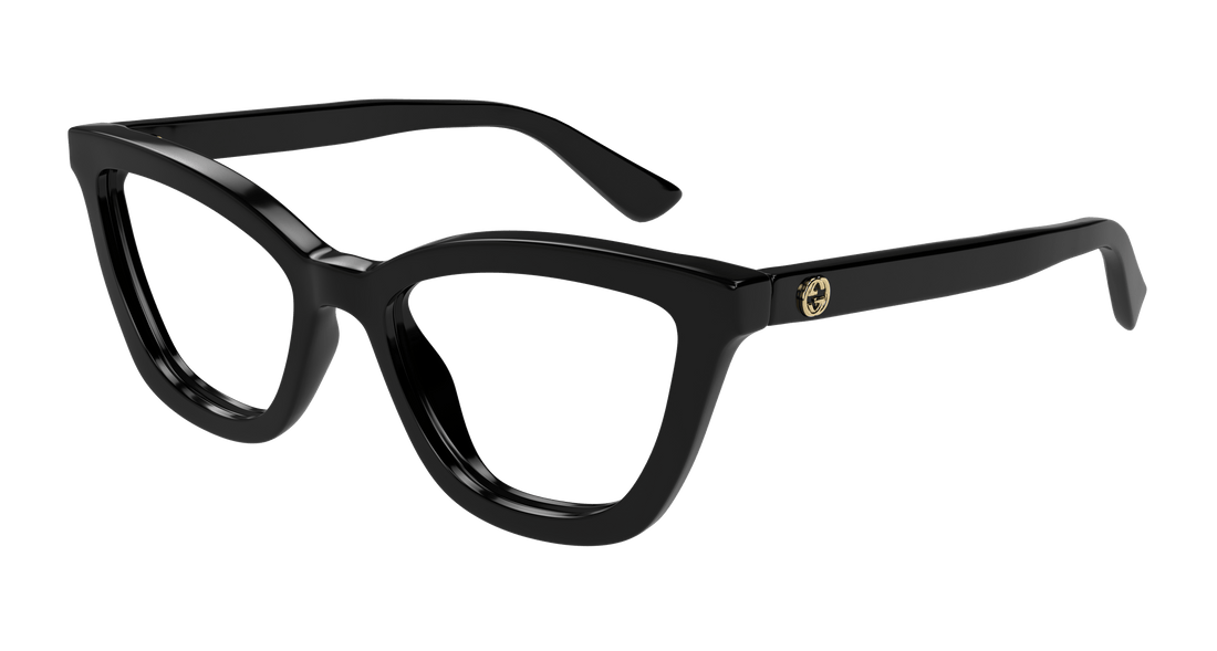 Brillen gucci gg1686o 005 negro round/oval/panthos femenino größe 54mm - Hauptansicht
