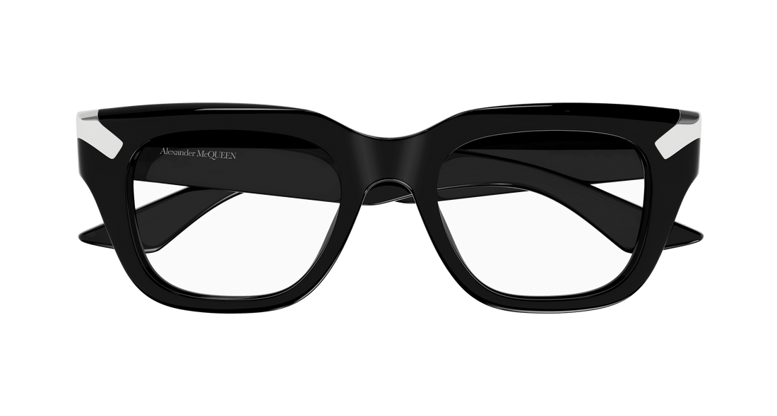 Occhiali da vista alexander mcqueen am0443o 001 masculino taglia 51mm - Vista dettagliata