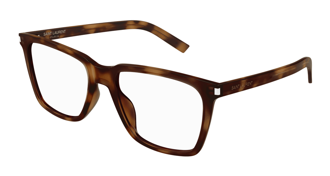 Brillen saint laurent sl 717 slim 003 havana rectangular / squared femenino größe 54mm - Hauptansicht