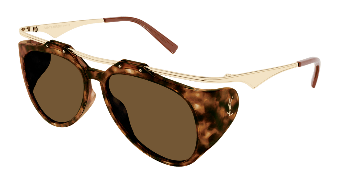 Sunčane naočale saint laurent sl m137 amelia 002 havana pilot femenino veličina 55mm - Glavni prikaz