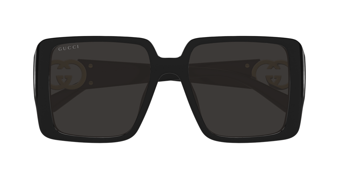Sunglasses gucci gg1692s 001 negro rectangular / squared femenino size 54mm - Detailed view