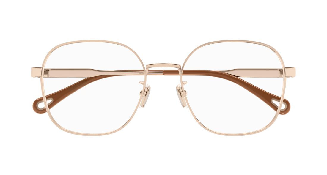 Briller chloé ch0274oa 003 dorado round/oval/panthos femenino størrelse 54mm - Detaljeret visning