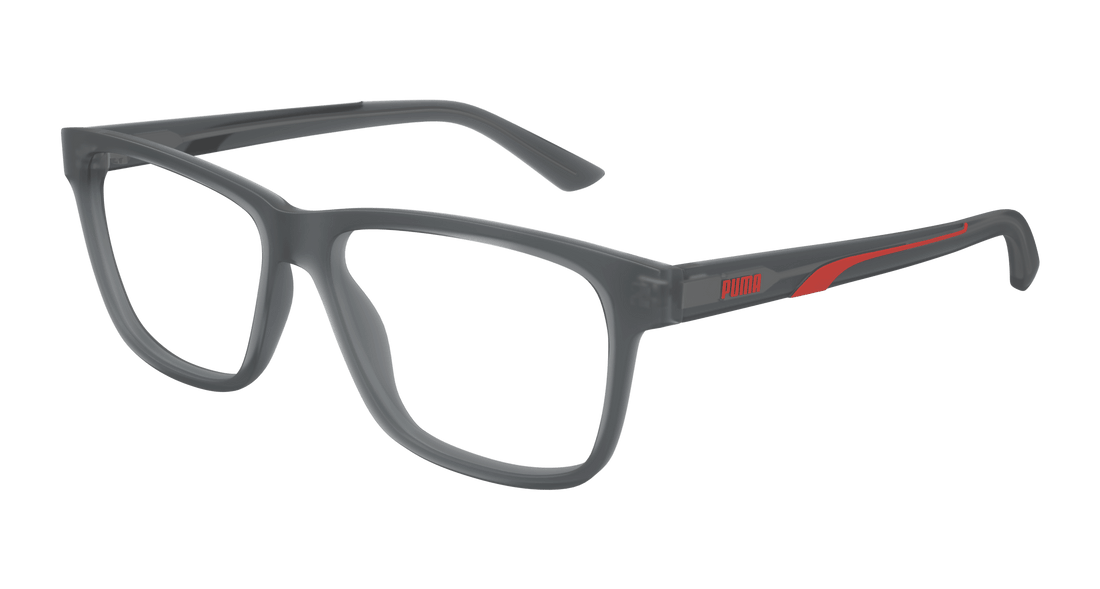 Brillen puma pu0470o 003 gris rectangular / squared masculino größe 57mm - Hauptansicht