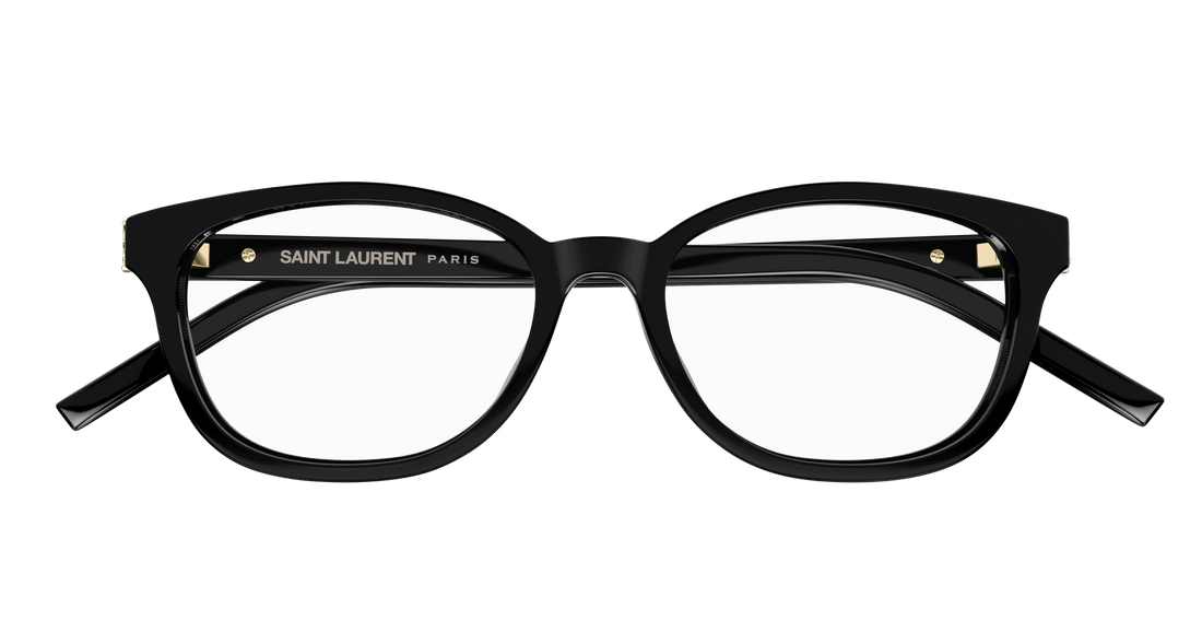 Brillen saint laurent sl m141/f 004 negro cat eye femenino größe 54mm - Detailansicht