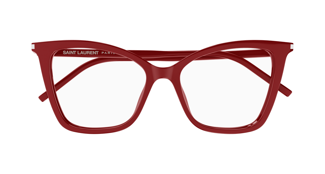 Brillen saint laurent sl 386 018 rojo cat eye femenino größe 55mm - Detailansicht