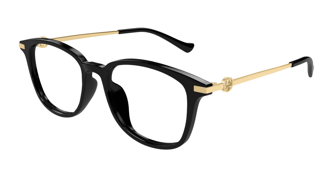 Brillen gucci gg1745oa 001 negro round/oval/panthos femenino größe 53mm - Hauptansicht