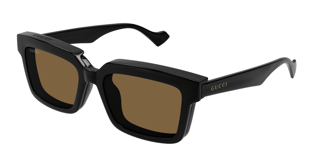 Óculos de sol gucci gg1543s 004 negro square masculino tamanho 54mm - Vista principal