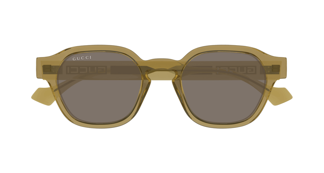Occhiali da sole gucci gg1730s 003 amarillo round/oval/panthos masculino taglia 50mm - Vista dettagliata