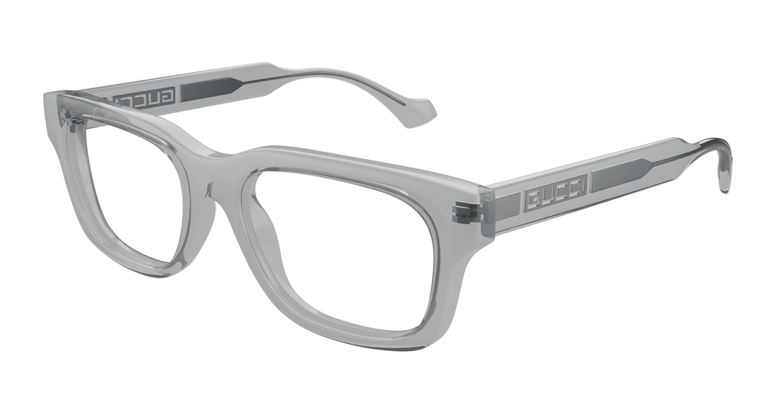 Occhiali da vista gucci gg1731o 003 gris rectangular / squared masculino taglia 54mm - Vista principale