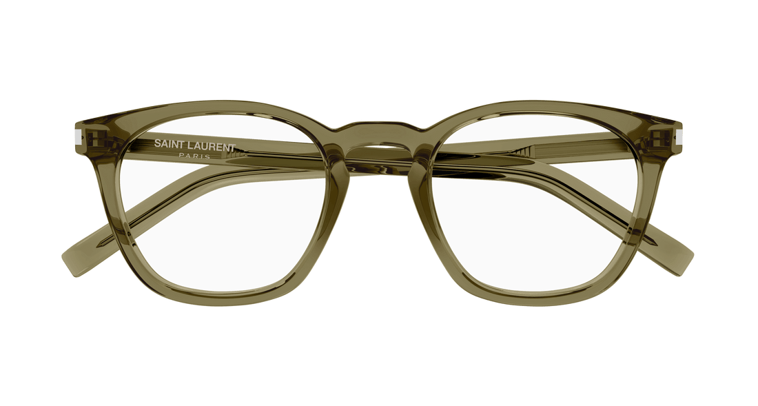 Óculos graduados saint laurent sl 28 opt 006 unisex tamanho 50mm - Vista de detalhe