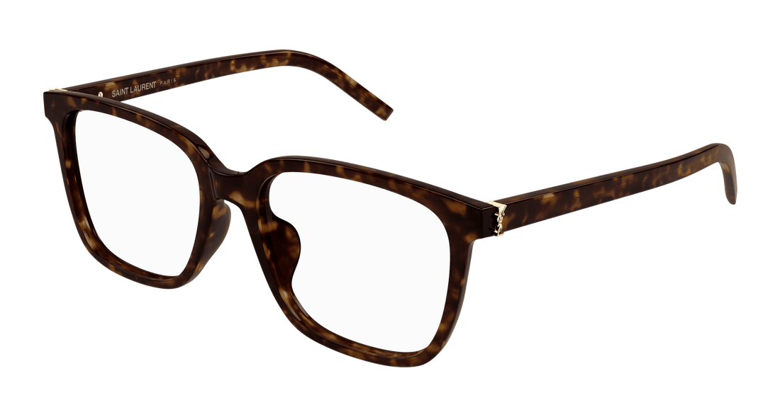 Brillen saint laurent sl m142/f 002 havana rectangular / squared femenino größe 54mm - Hauptansicht