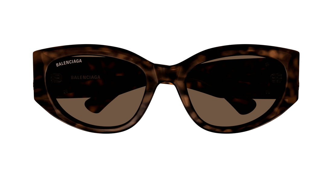 Lunettes de soleil balenciaga bb0324sk 003 oval femenino taille 55mm - Vue détaillée