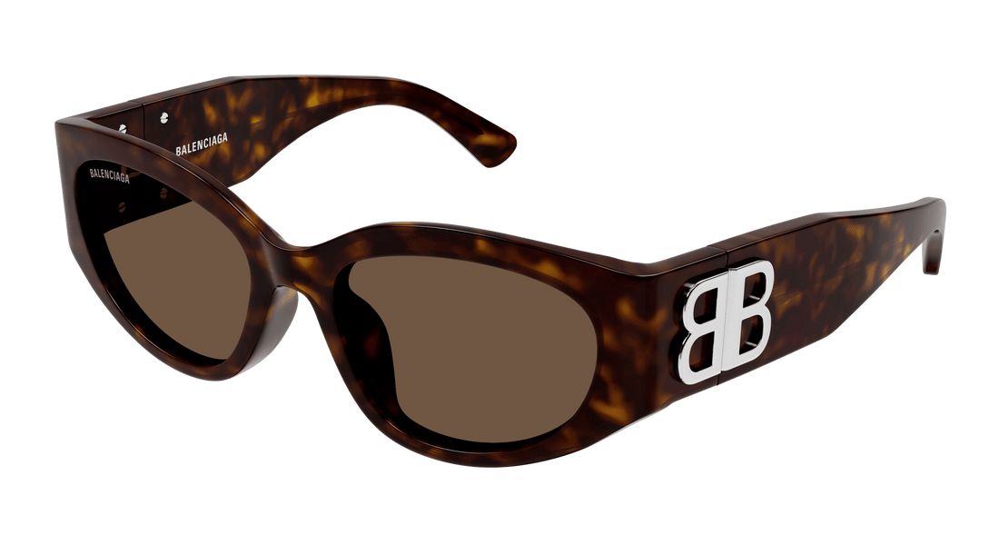 Lunettes de soleil balenciaga bb0324sk 003 oval femenino taille 55mm - Vue principale