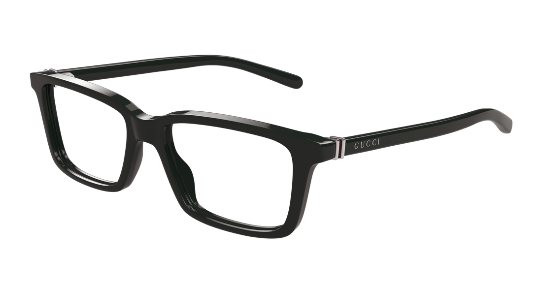 Occhiali da vista gucci gg1672o 008 verde rectangular / squared masculino taglia 56mm - Vista principale