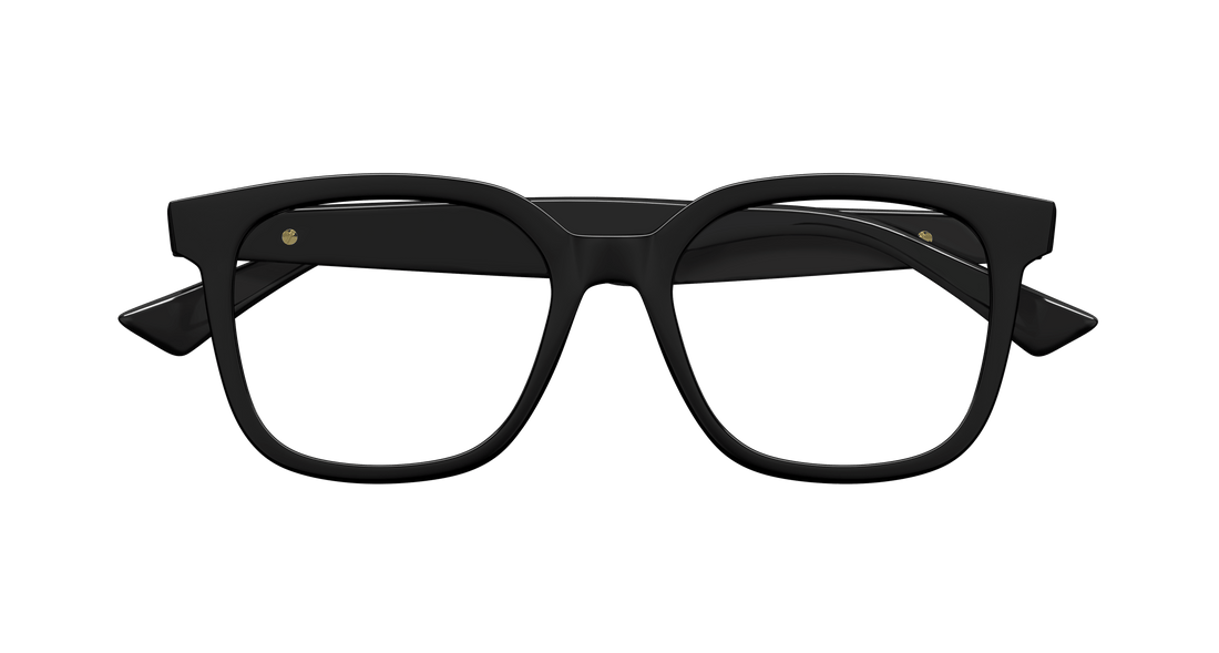 Dioptrijske naočale bottega veneta bv1334oa 001 negro rectangular / squared unisex veličina 52mm - Detaljni prikaz
