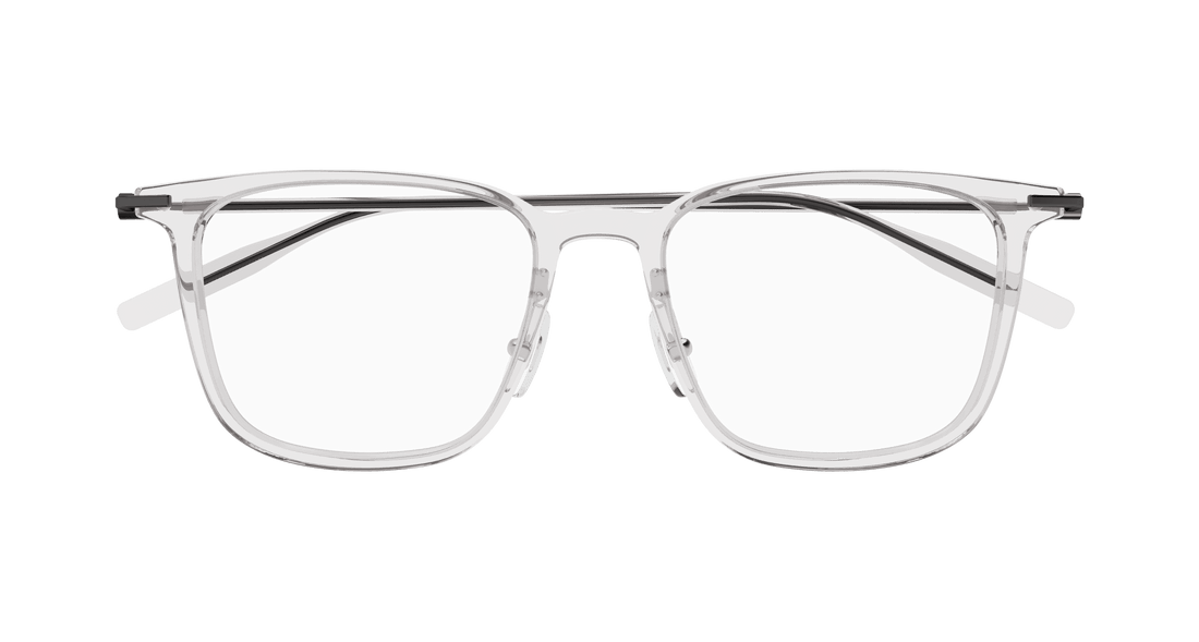 Óculos graduados montblanc mb0354o 003 transparente rectangular / squared masculino tamanho 52mm - Vista de detalhe