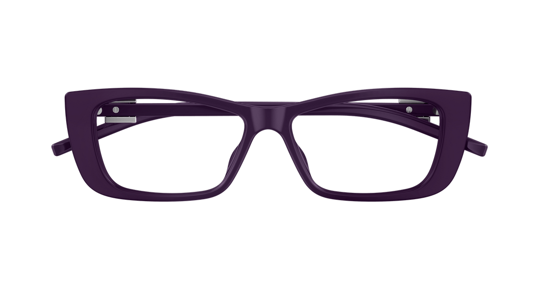 Brillen gucci gg1682o 004 violeta cat eye femenino größe 53mm - Detailansicht