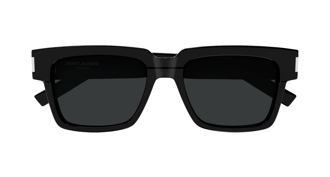Sonnenbrillen saint laurent sl 732 vadim 001 negro rectangular / squared masculino größe 54mm - Detailansicht