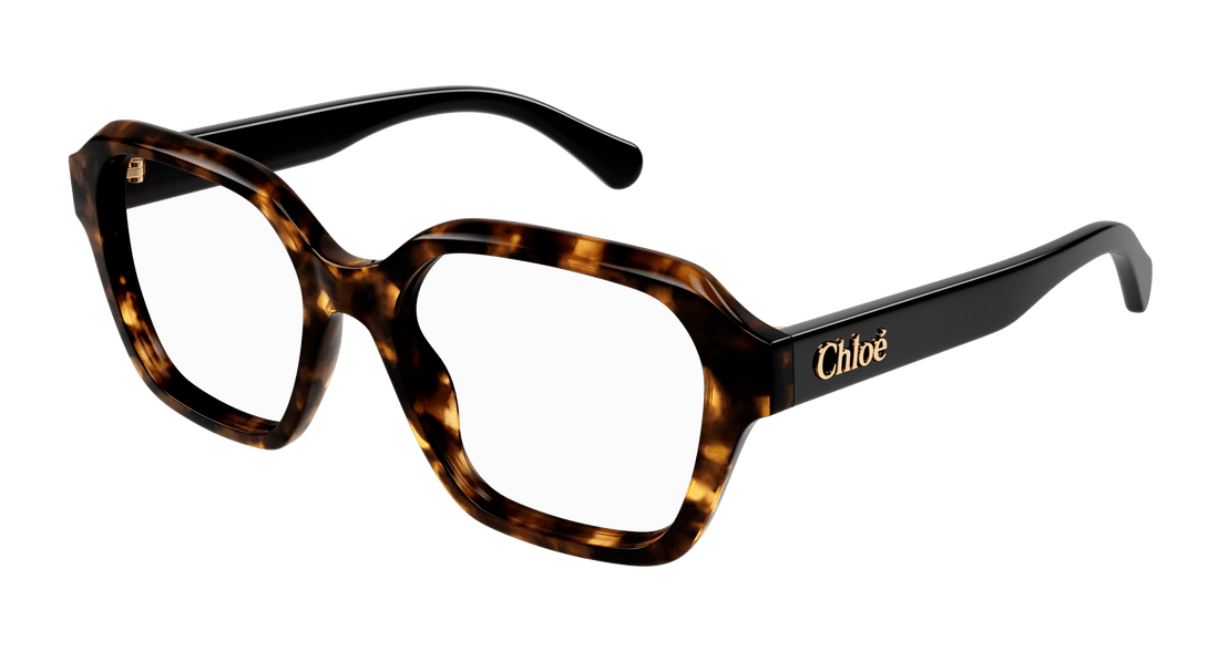 Brillen chloé ch0272o 002 havana rectangular / squared femenino größe 53mm - Hauptansicht