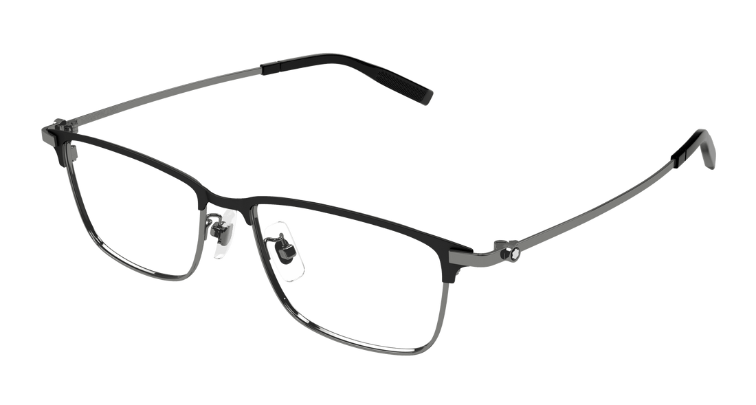 Occhiali da vista montblanc mb0374oa 003 negro rectangular / squared masculino taglia 54mm - Vista principale