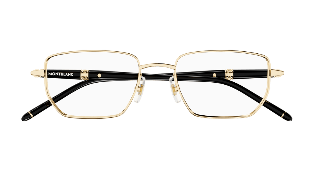 Occhiali da vista montblanc mb0347o 001 masculino taglia 52mm - Vista dettagliata