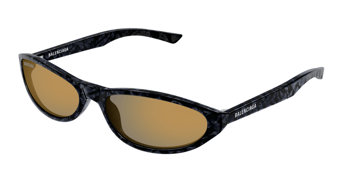 Sunglasses balenciaga bb0007s 010 negro round/oval/panthos unisex size 59mm - Main view