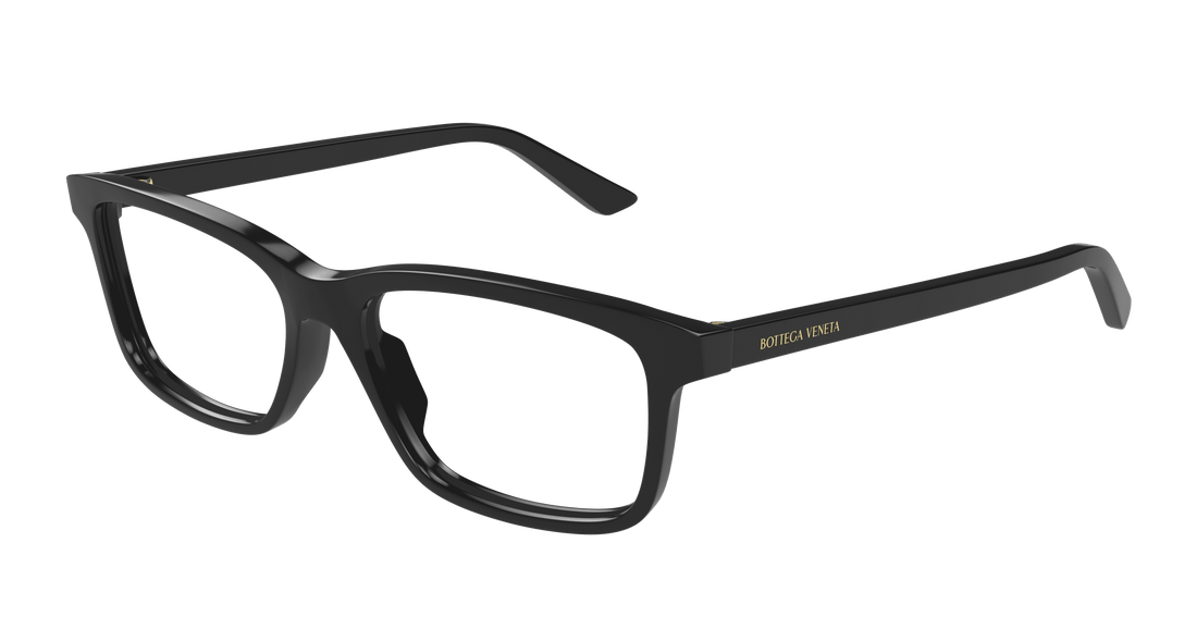 Occhiali da vista bottega veneta bv1314o 006 negro rectangular / squared masculino taglia 57mm - Vista principale