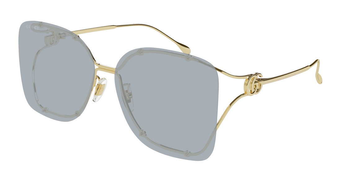 Sonnenbrillen gucci gg1713sa 001 dorado rectangular / squared femenino größe 60mm - Hauptansicht
