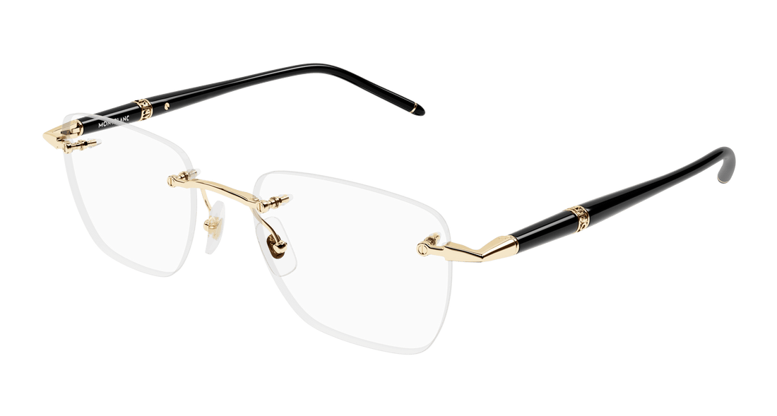 Occhiali da vista montblanc mb0346o 001 masculino taglia 53mm - Vista principale