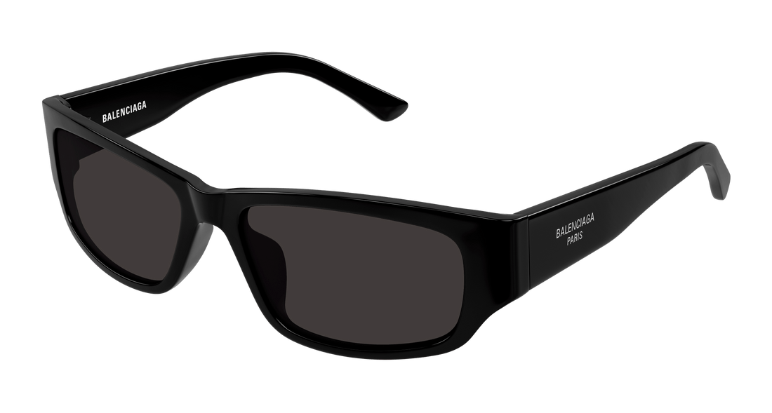 Occhiali da sole balenciaga bb0368sk 001 negro rectangular / squared unisex taglia 57mm - Vista principale