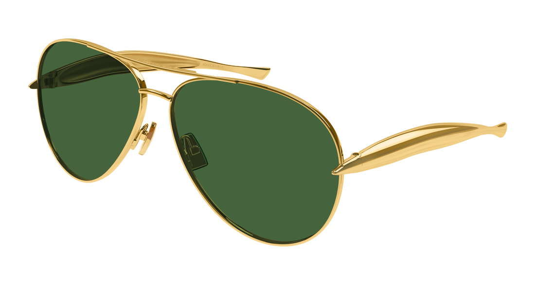 Gafas de sol bottega veneta bv1305s 001 pilot unisex talla 64mm - Vista principal