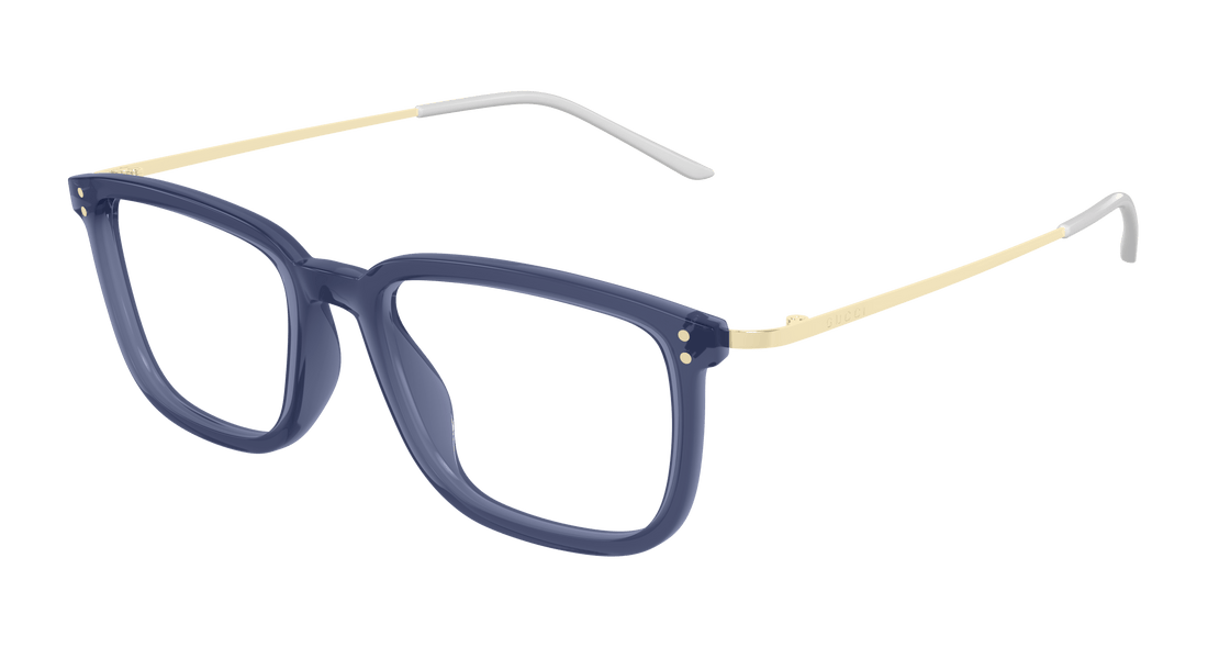 Occhiali da vista gucci gg1709o 007 azul rectangular / squared masculino taglia 53mm - Vista principale