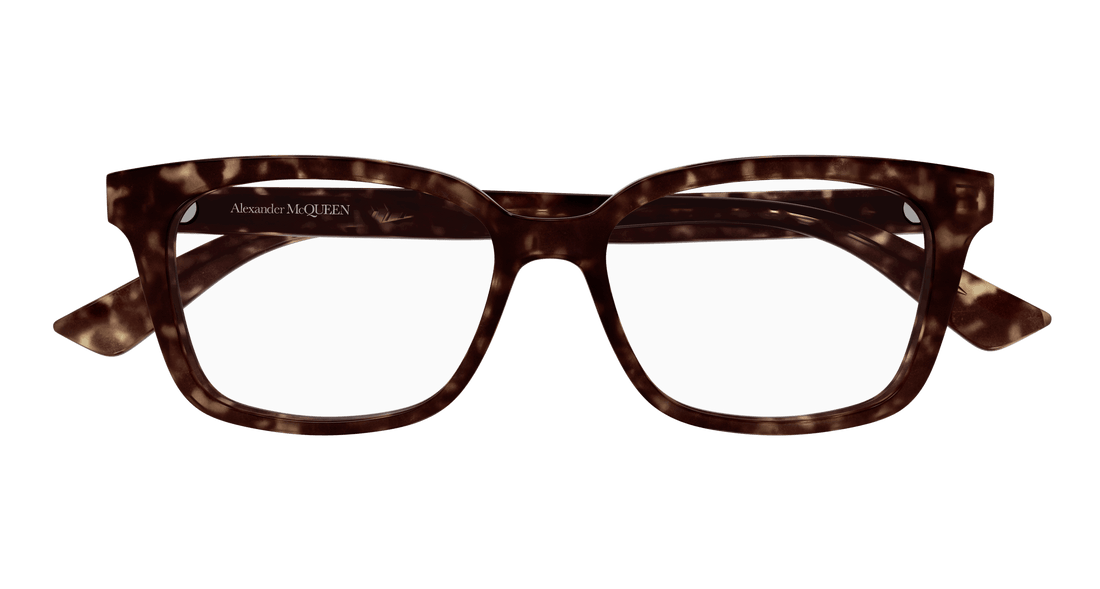 Brillen alexander mcqueen am0464o 002 femenino größe 52mm - Detailansicht