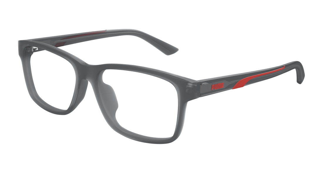 Brillen puma pu0475oa 003 gris rectangular / squared masculino größe 57mm - Hauptansicht