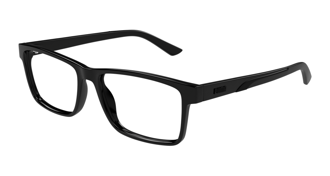 Brillen puma pu0473o 001 negro rectangular / squared masculino größe 56mm - Hauptansicht
