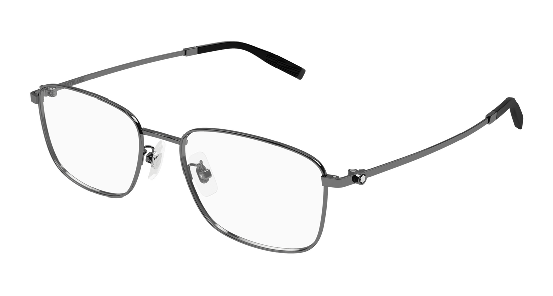 Occhiali da vista montblanc mb0373oa 003 rutenio rectangular / squared masculino taglia 54mm - Vista principale