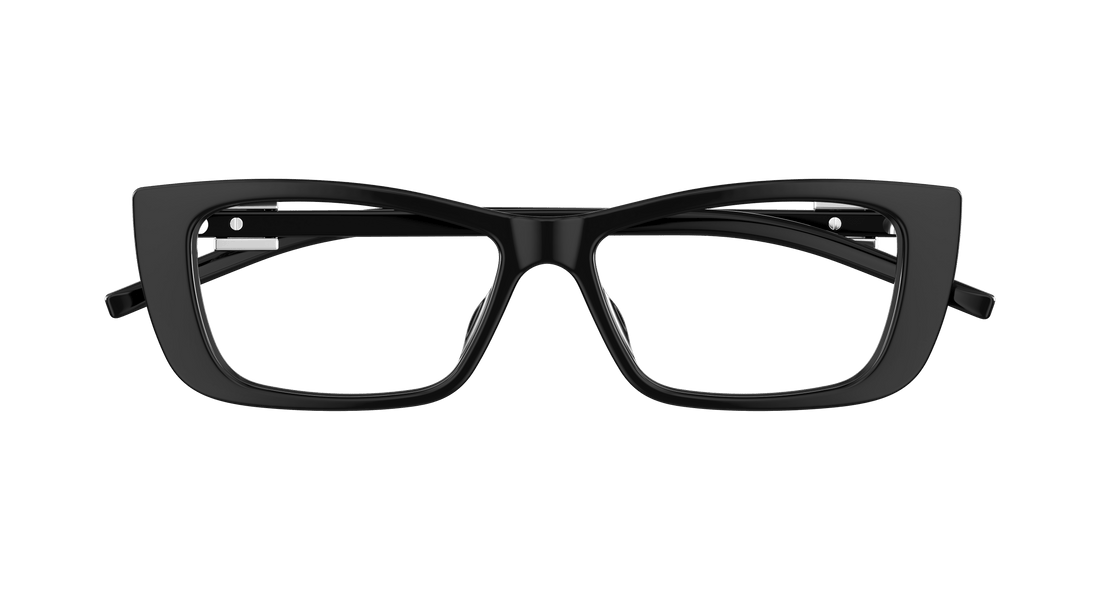 Occhiali da vista gucci gg1682o 002 negro cat eye femenino taglia 53mm - Vista dettagliata