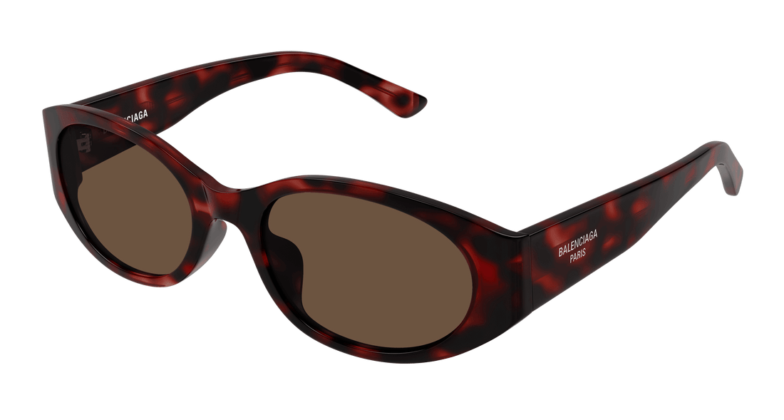 Sunglasses balenciaga bb0369sk 003 havana round/oval/panthos femenino size 55mm - Main view