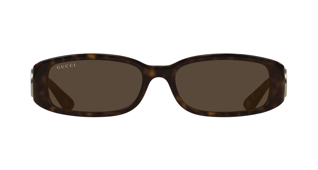Sunčane naočale gucci gg1661s 002 havana rectangular / squared femenino veličina 54mm - Detaljni prikaz