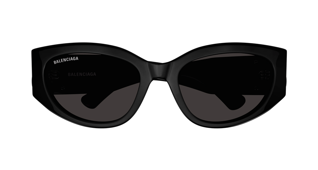 Lunettes de soleil balenciaga bb0324sk 001 oval femenino taille 55mm - Vue détaillée