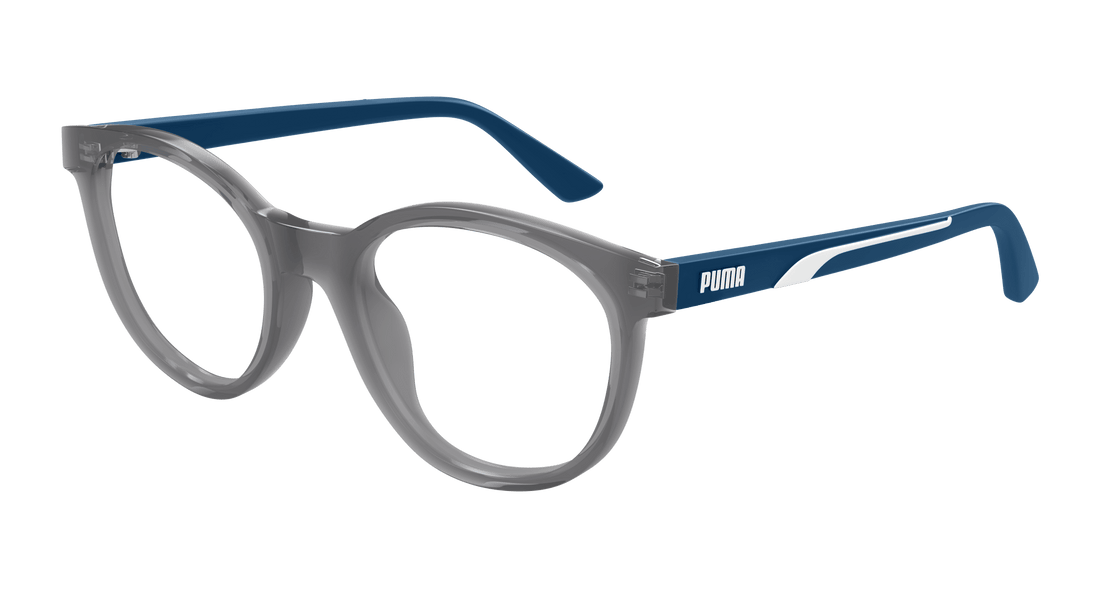 Brillen puma pj0078o 002 gris round/oval/panthos infantil größe 48mm - Hauptansicht