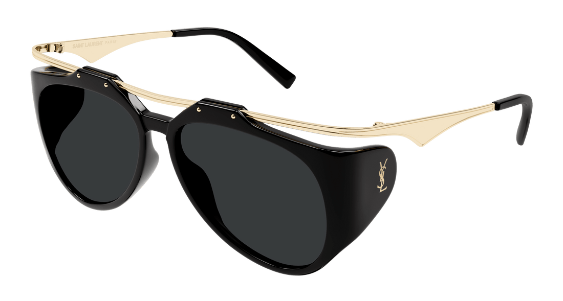 Sunčane naočale saint laurent sl m137 amelia 001 negro pilot femenino veličina 55mm - Glavni prikaz